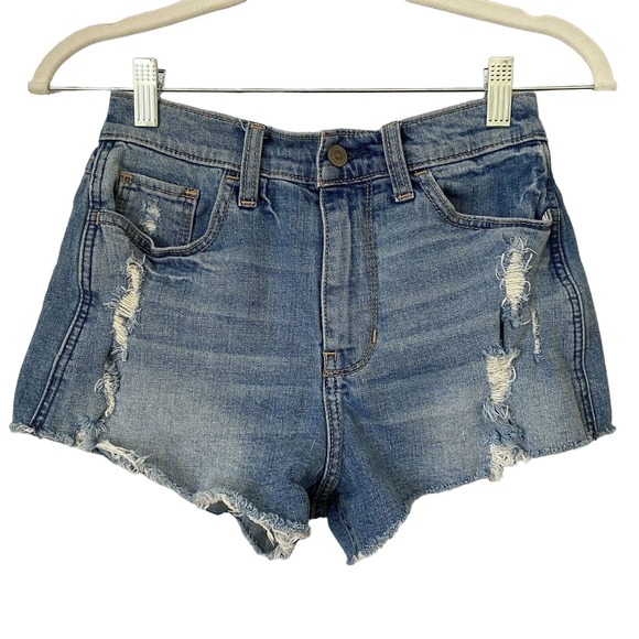 Hollister Pants - 🌵 Hollister Women's Vintage Short High Rise Shorts Boho Distressed - Size 0/24